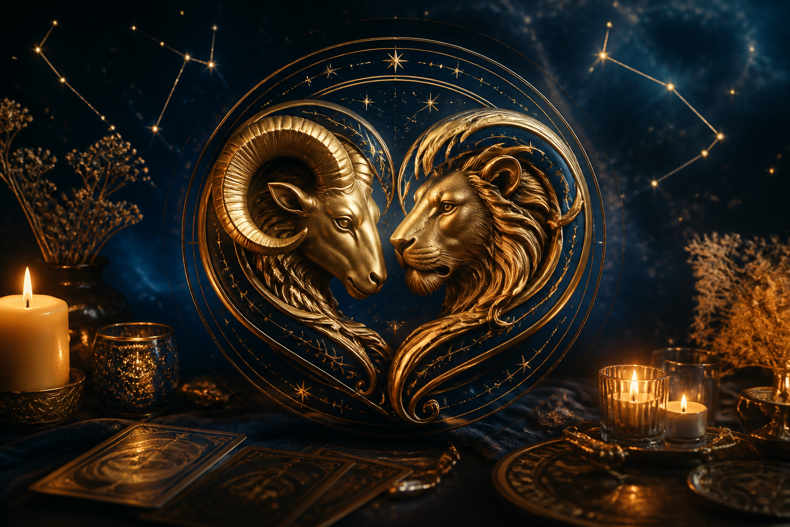 Aries Woman and Leo Man Communication Compatibility