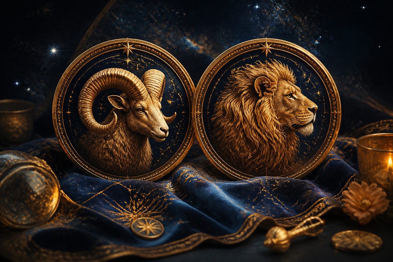 Aries Woman and Leo Man Compatibility
