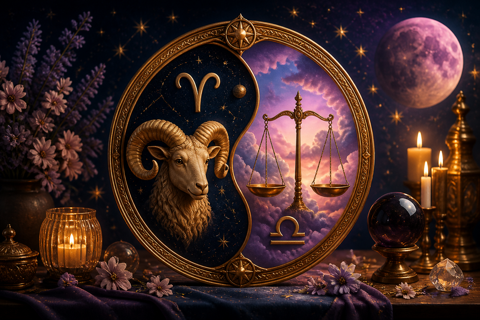 Aries Woman and Libra Man Compatibility