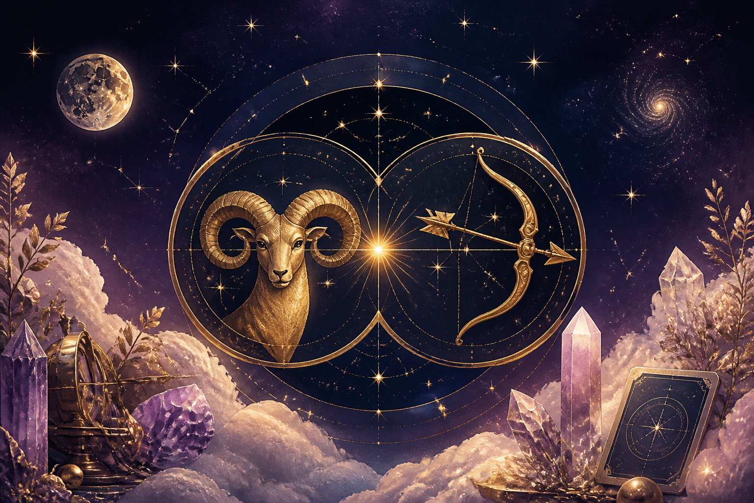 Aries Woman and Sagittarius Man Compatibility