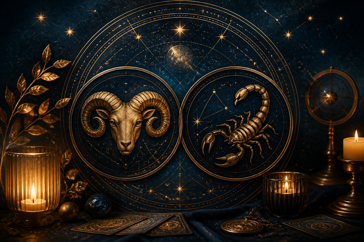 Aries Woman and Scorpio Man Communication Compatibility