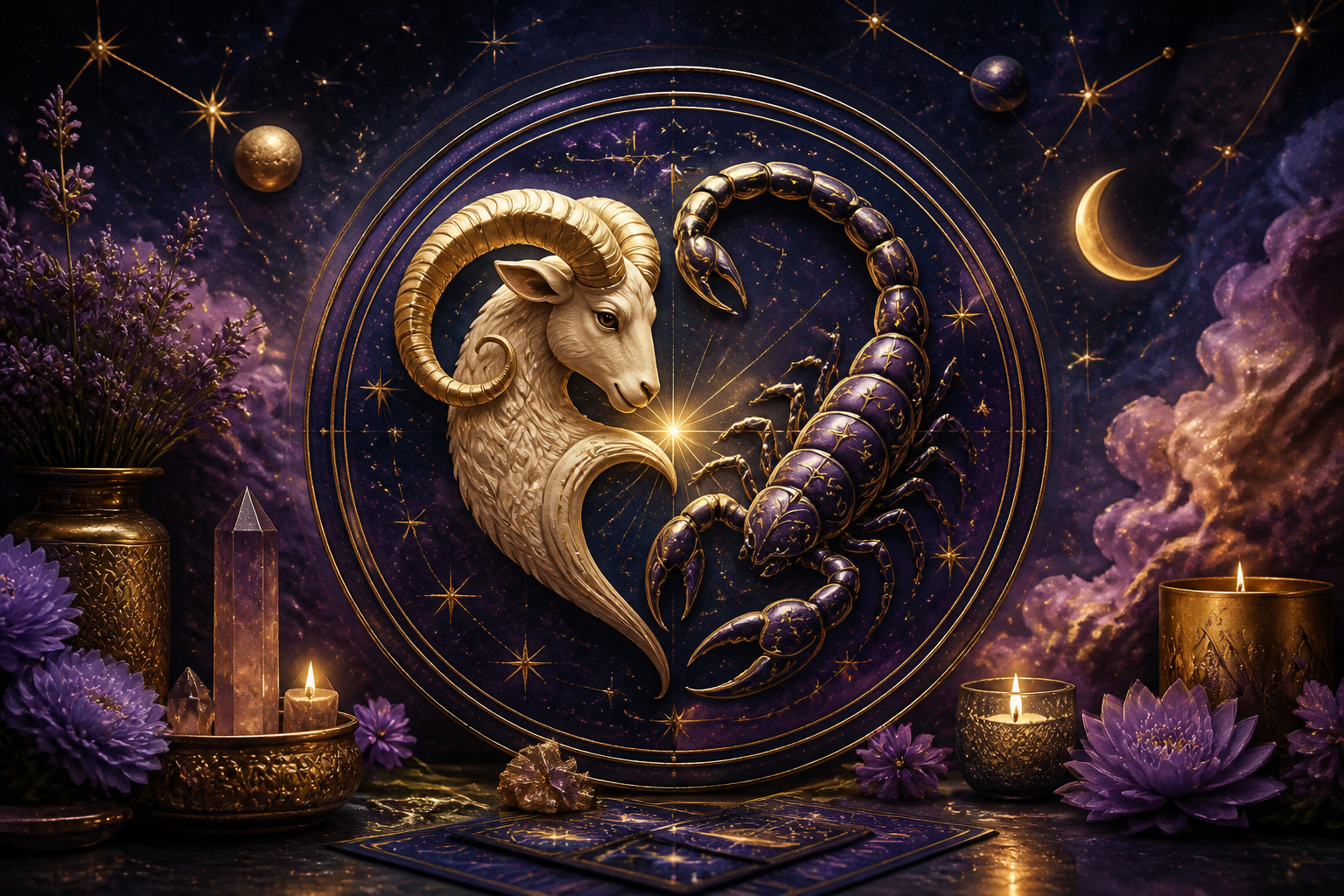 Aries Woman and Scorpio Man Compatibility