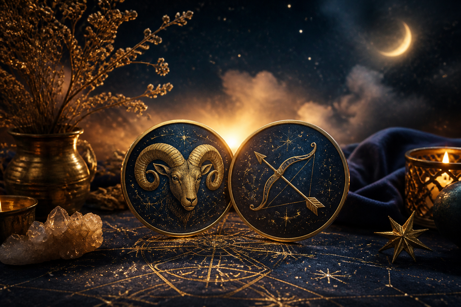 What an Aries Woman Needs From a Sagittarius Man